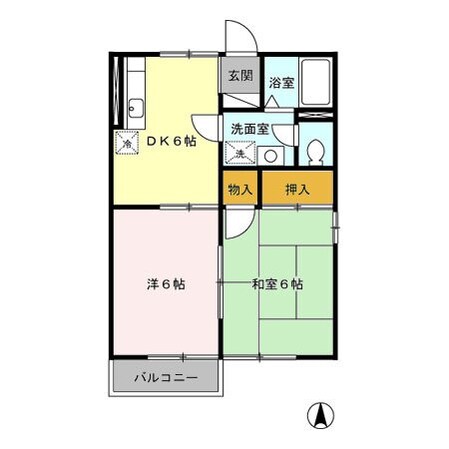 サンボナール　南館の物件間取画像